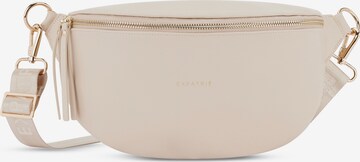 Expatrié Fanny Pack 'Alice Medium' in Beige: front