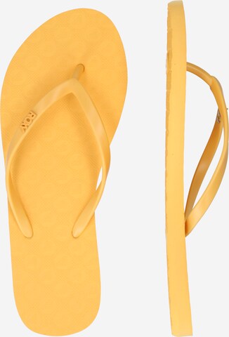ROXY Сандали с разделител за пръстите 'VIVA IV' в жълто