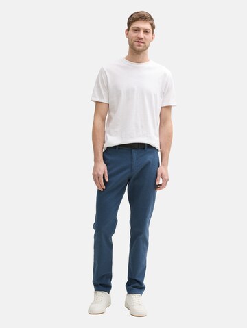 TOM TAILOR Slimfit Chino 'Travis' in Blauw