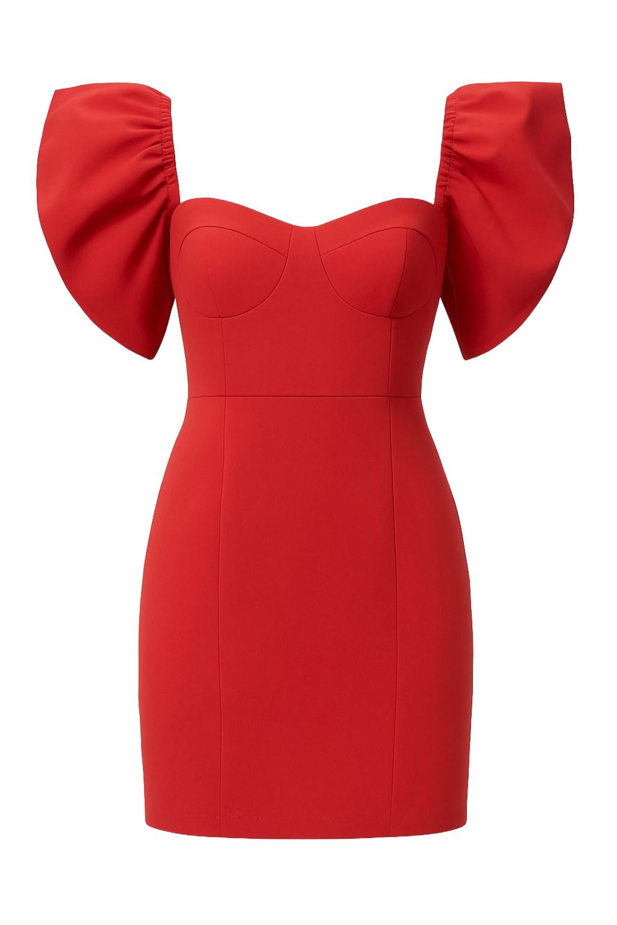 WOMAN VISION Dress in Red: front