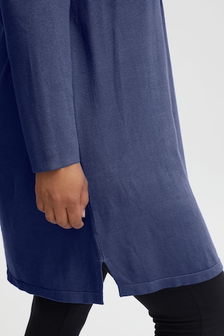 Fransa Knitted dress 'BLUME' in Blue