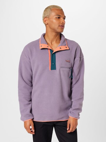 COLUMBIA Athletic Sweater 'Helvetia' in Purple: front