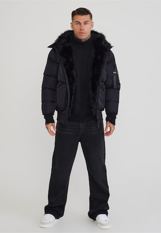 Veste d’hiver SikSilk en noir