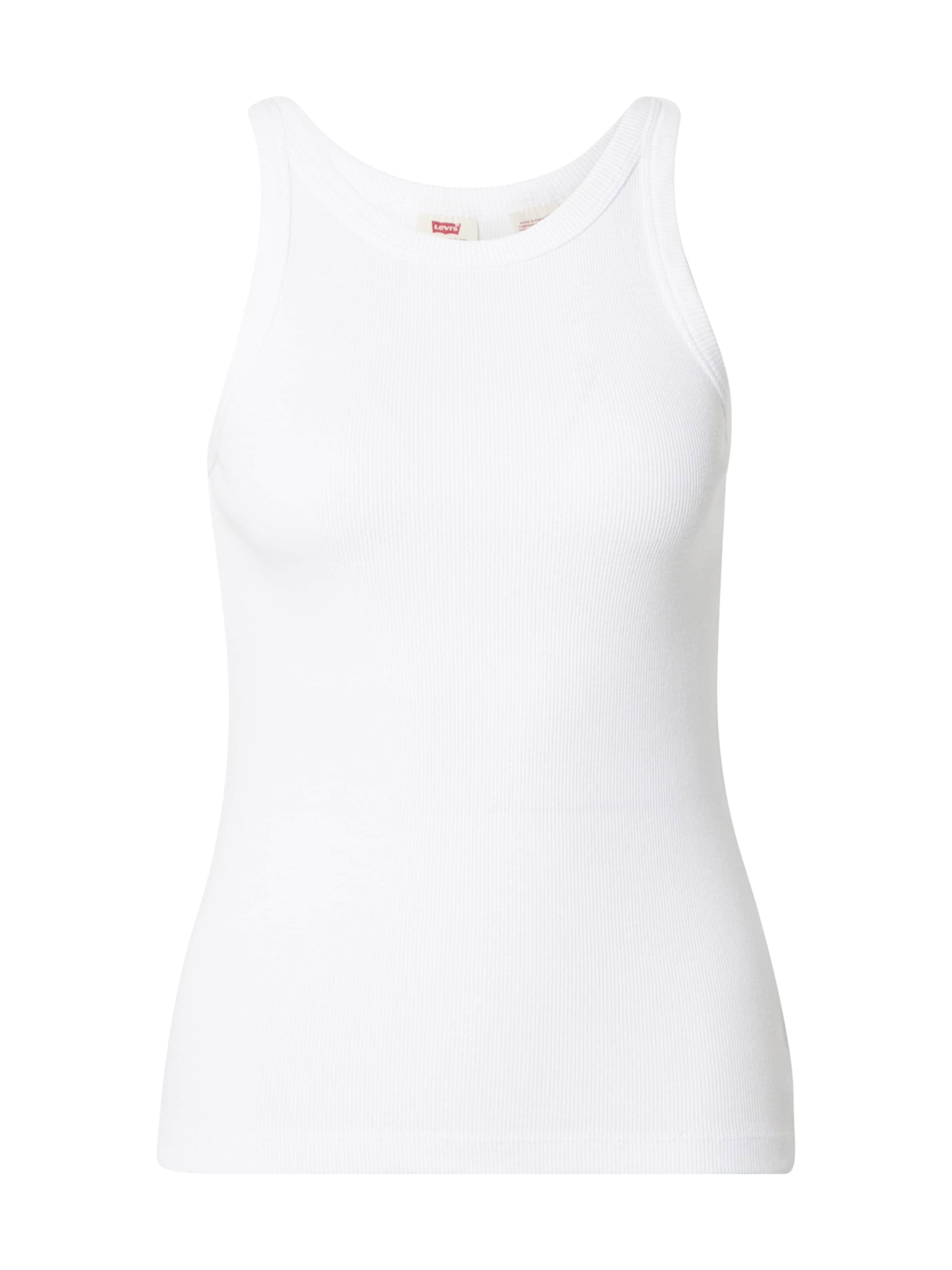 Haut 'Racer Tank' LEVI'S ® en blanc : devant