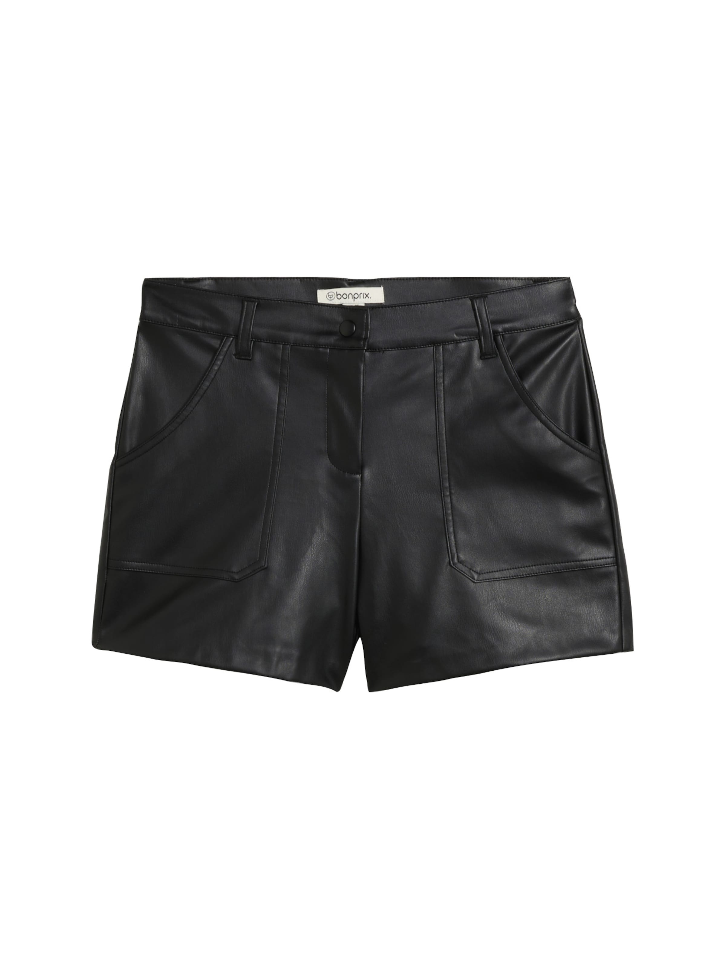 regular Pantaloni di bonprix in nero: frontale