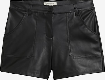 bonprix Regular Shorts in Schwarz: Vorderseite