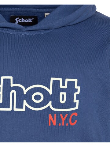 Schott NYC Sweatshirt in Blue
