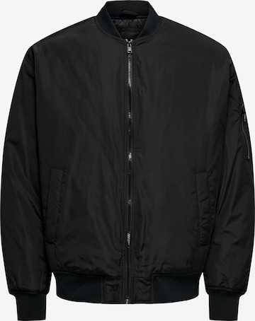Only & Sons Between-Season Jacket 'JOSH' in Black: front