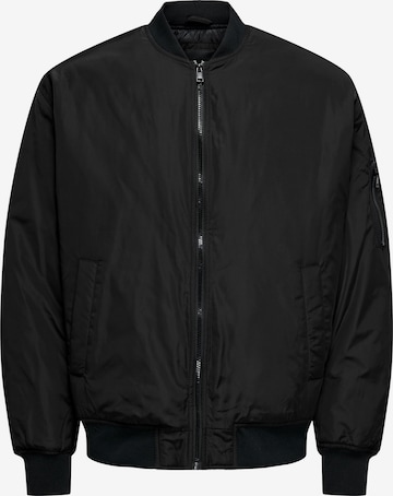 Only & Sons - Chaqueta de entretiempo 'JOSH' en negro: frente