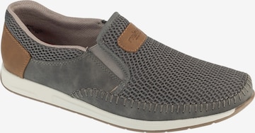 Rieker Slipper '11954' in Grau: Vorderseite