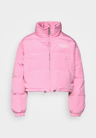 Von Dutch Originals Between-Season Jacket 'Nuri' in Light pink / Wool white, Item view