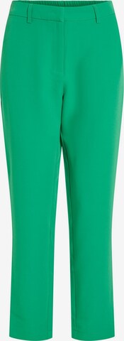 VILA regular Παντελόνι σε πράσινο: μπροστά
