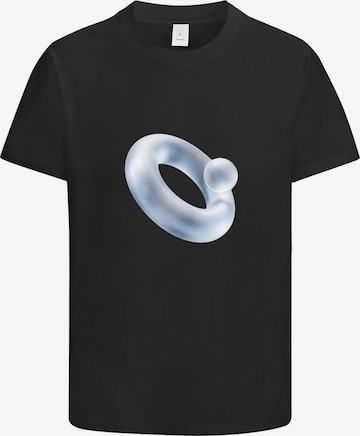 HUSKSWARE Shirt in Schwarz: Vorderseite