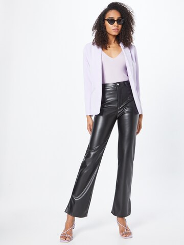 Missguided Regular Broek in Zwart