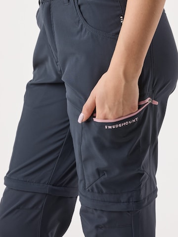 Regular Pantalon outdoor 'Glittertind' SWEDEMOUNT en gris