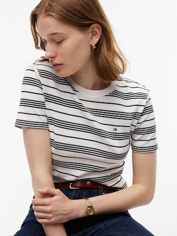 balta TOMMY HILFIGER Marškinėliai 'CODY'