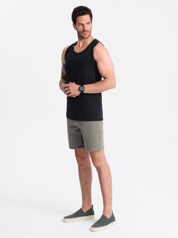 Ombre Shirt in Black