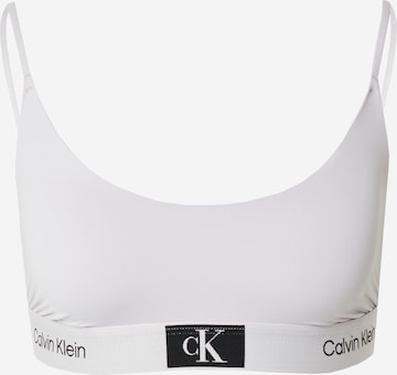 Calvin Klein Underwear Бюстгальтер в Лиловый: спереди
