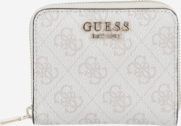 Porte-monnaies 'LAUREL' GUESS en blanc : devant