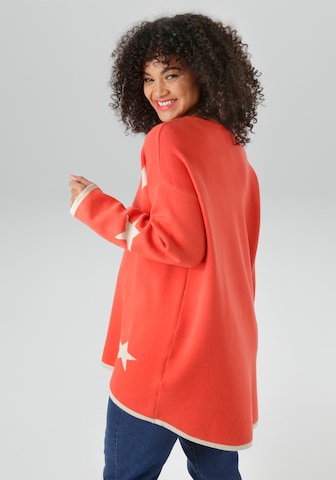 Aniston Pullover in Rot