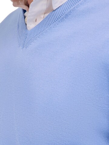FALKE Sweater 'Cotton Knit' in Blue