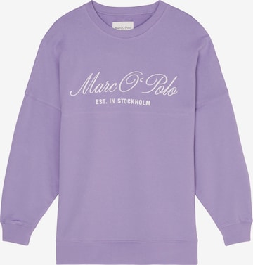 Marc O'Polo Sweatshirt in Purple: front