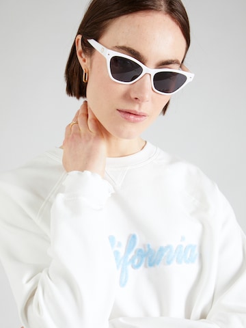 Sweat-shirt 'California' Rich & Royal en blanc