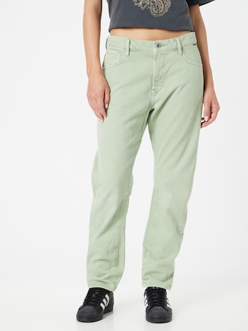 Wide leg Jeans 'Arc' di G-Star RAW in verde: frontale