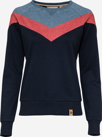 Fli Papigu Sweatshirt 'Gitschi Gitschi Eija' in dunkelblau, Produktansicht