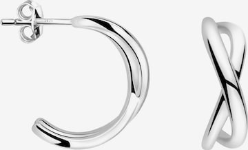 Sofia Milani Ohrringe 'Infinity' in Silber: Vorderseite