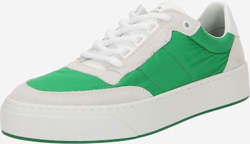 Sneaker bassa di Copenhagen in verde: frontale