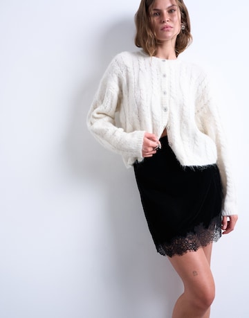 TOPSHOP Юбка 'VELLA' в Черный: спереди