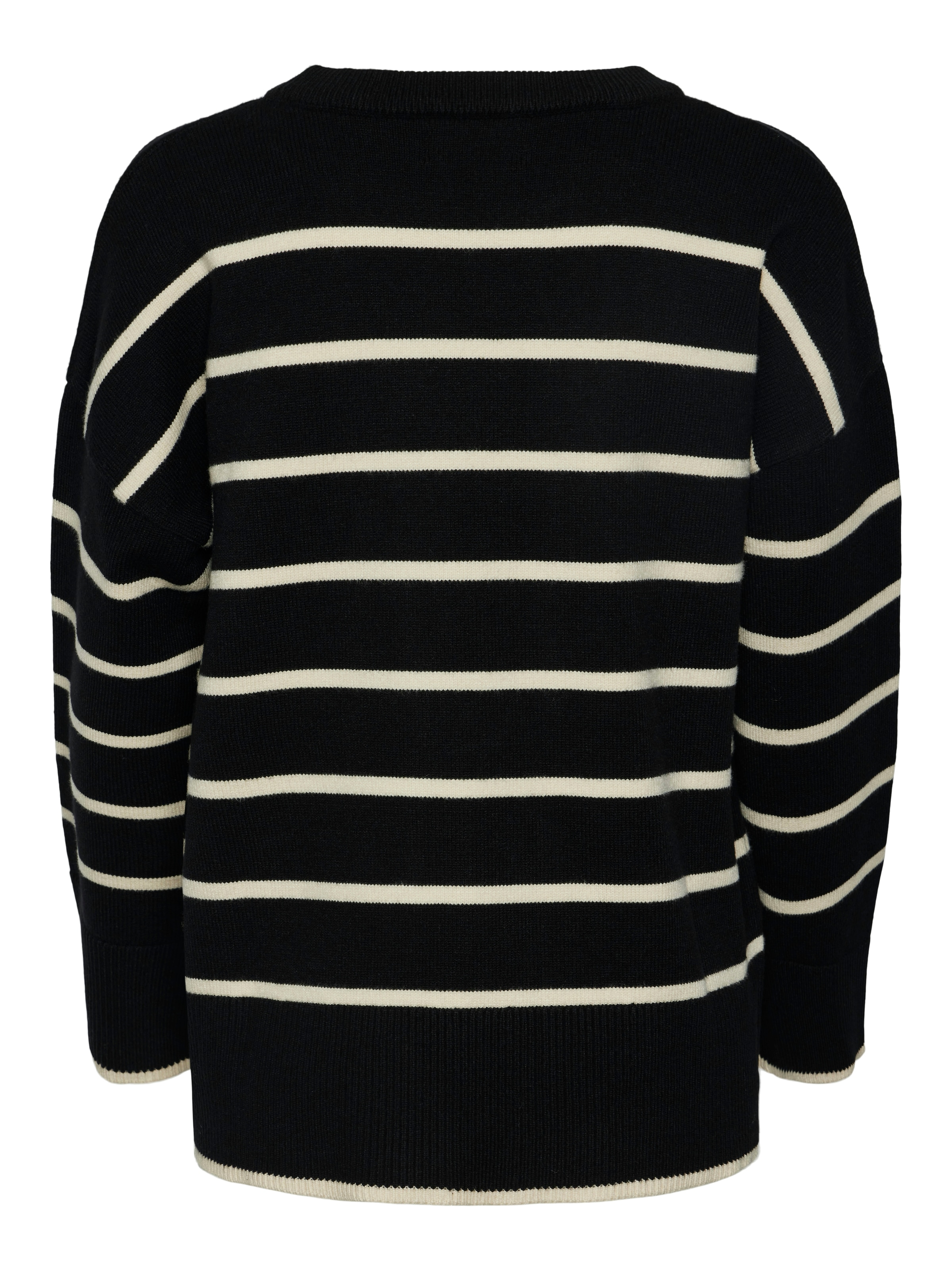 PIECES Sweter 'Mathilde' w kolorze czarny