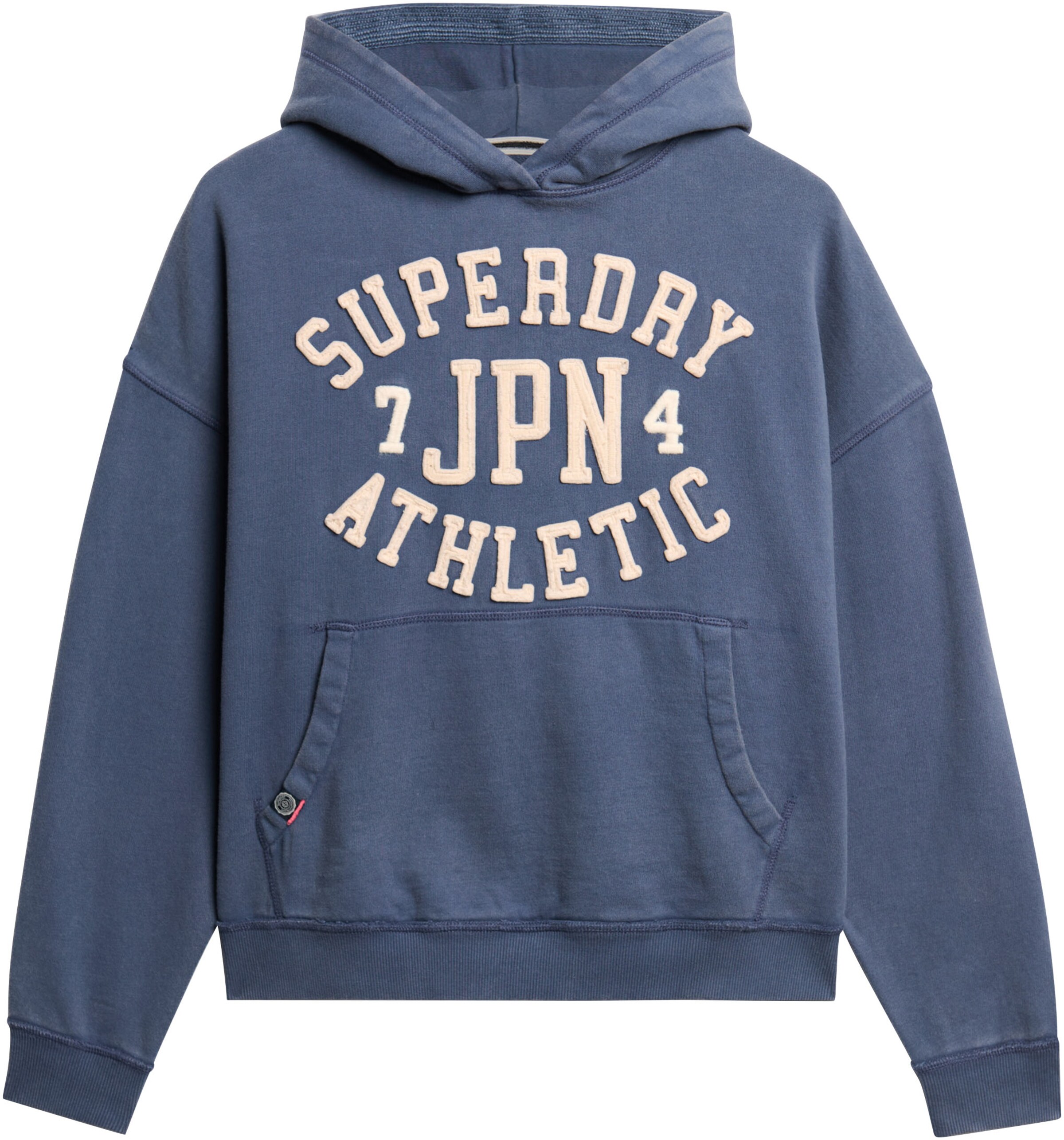 Superdry Sweatshirt in Blauw: voorkant