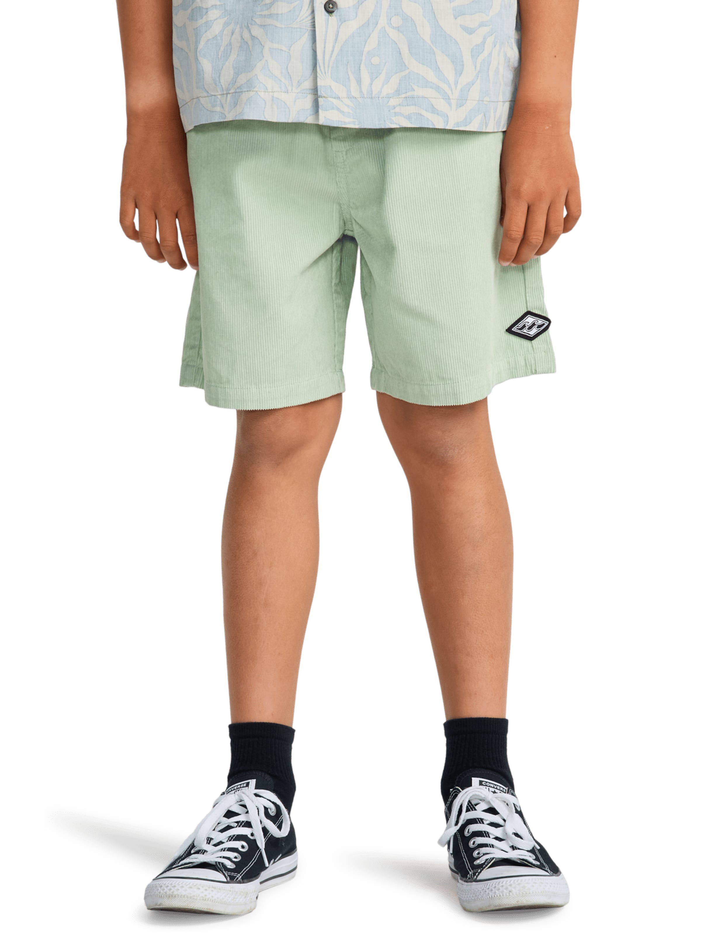 BILLABONG Shorts 'Larry' in Grün: Vorderseite