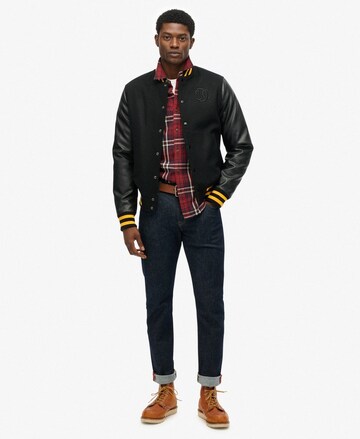 Veste mi-saison Superdry en noir