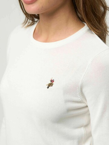 U.S. POLO ASSN. Neulepaita ' Mie ' värissä valkoinen