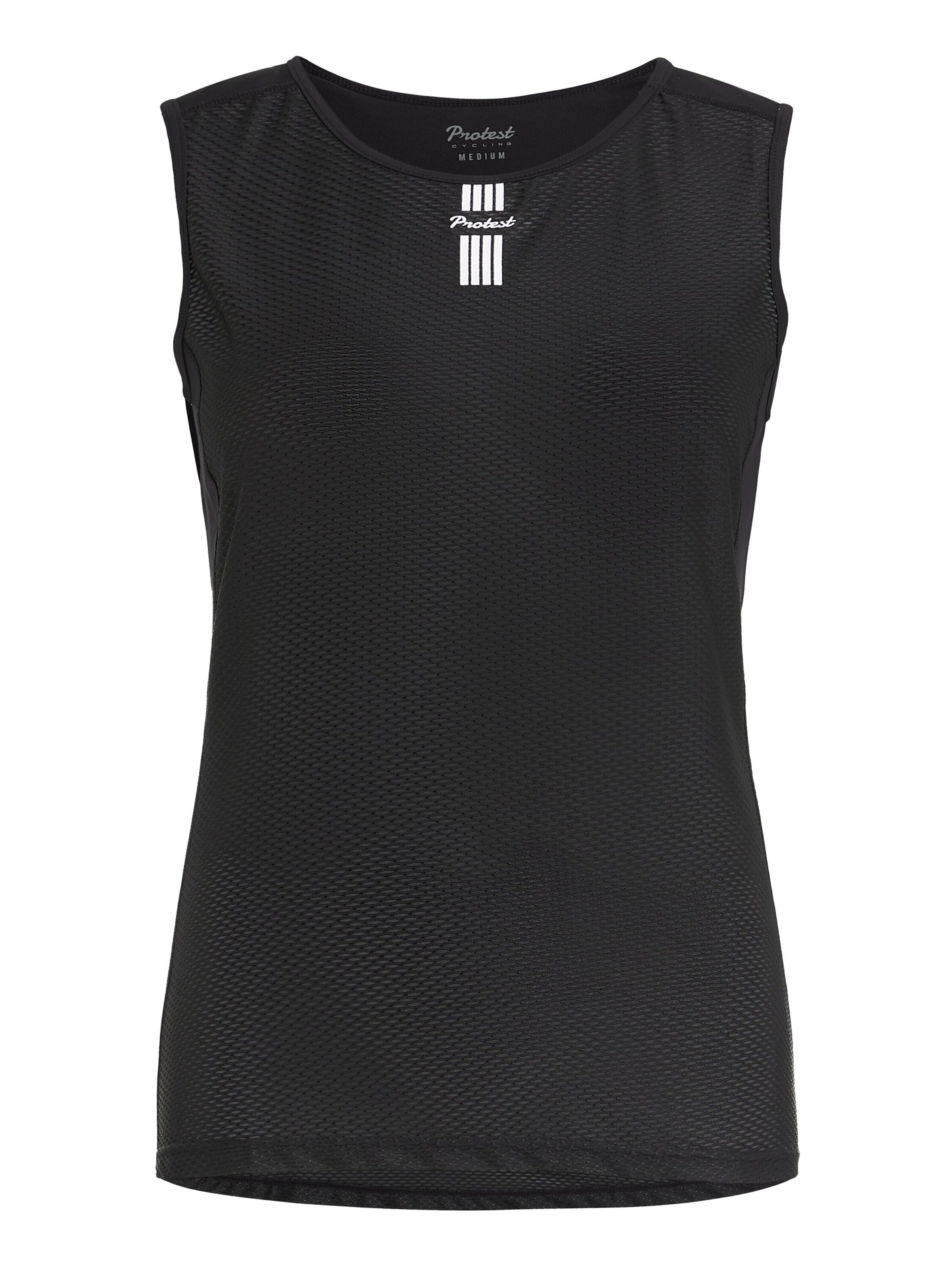 PROTEST Base Layer 'PRTBARU'‌‌‌ in Schwarz: Vorderseite