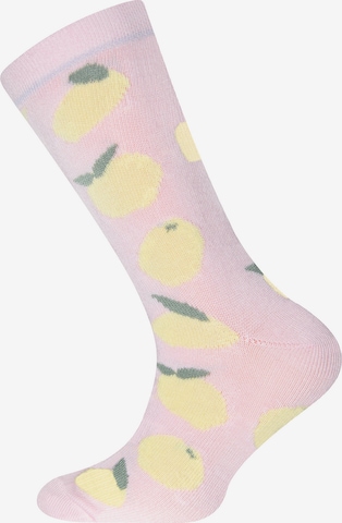 Chaussettes 'Zitronen' EWERS en mélange de couleurs