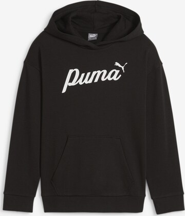 Sweat 'ESS' PUMA en noir : devant