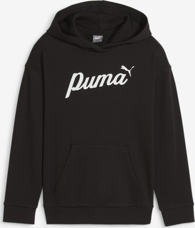 PUMA Sweatshirt 'ESS' in schwarz / weiß, Produktansicht