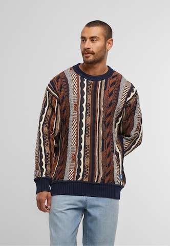 Colucci Pullover in Blau: Vorderseite