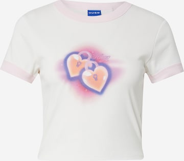 HUGO Shirt 'Dalia' in White: front