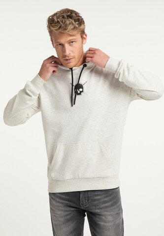 TUFFSKULL Sweatshirt in Grau: predná strana