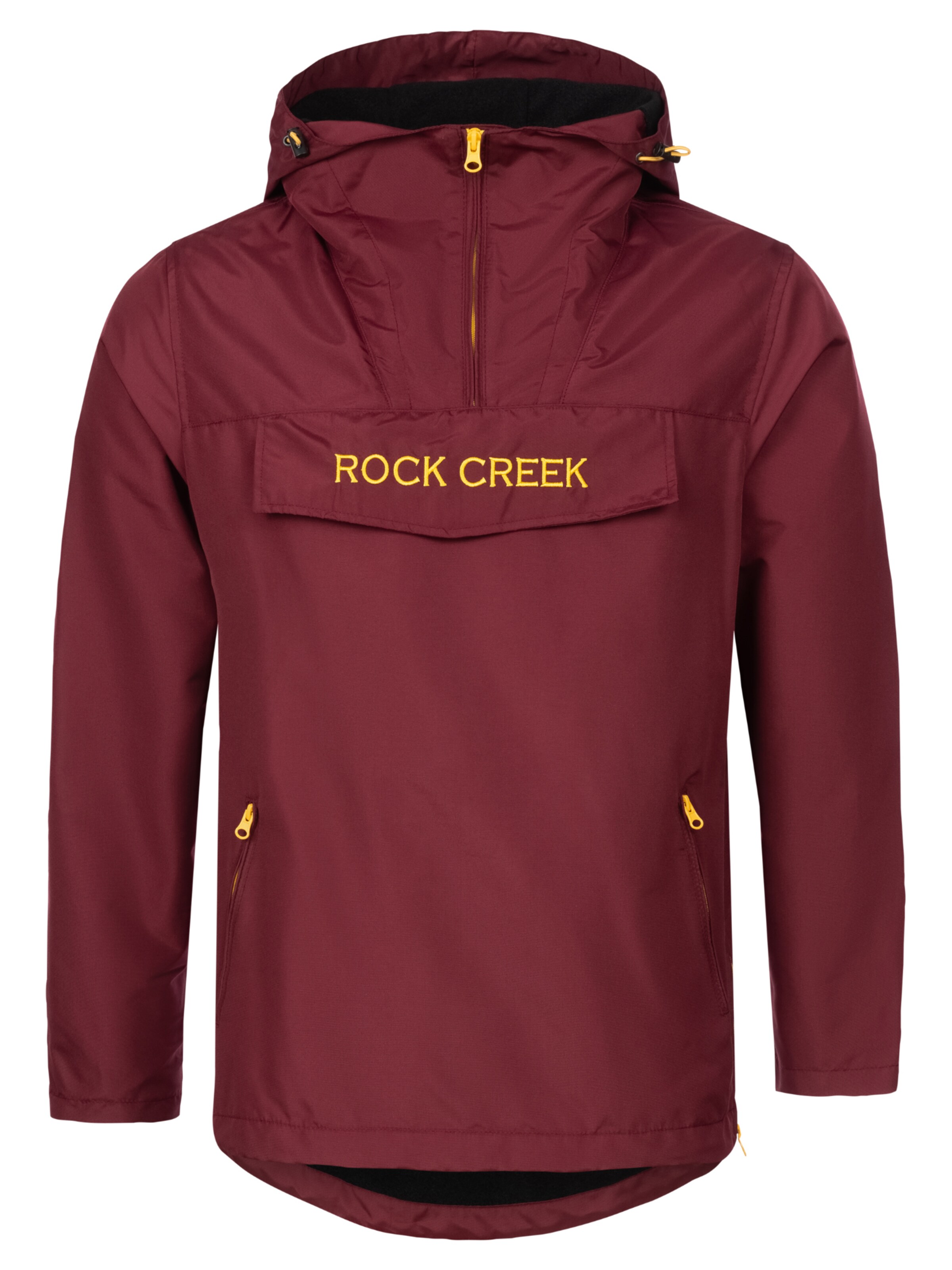 Rock Creek Jacke in Rot: Vorderseite
