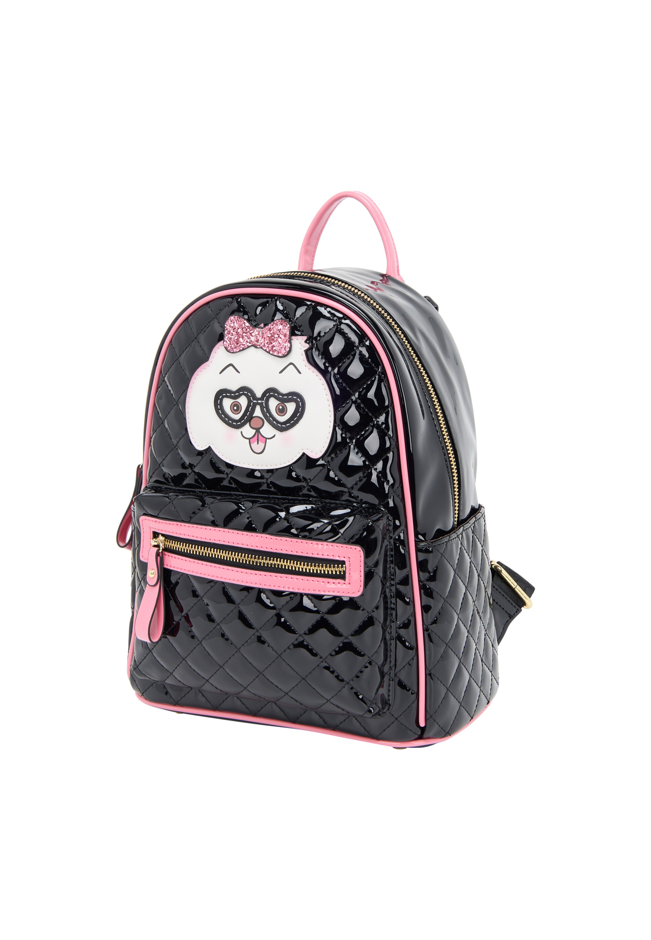 MYMO Batoh 'Pop Eyetheme' - Čierna