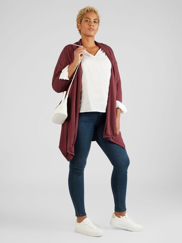 ONLY Carmakoma Cardigan 'NEW CARMA' i brun