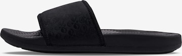 Claquettes / Tongs 'COMFORT SLIDE' Hummel en noir : devant