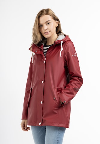 Veste mi-saison DreiMaster Maritim en rouge : devant