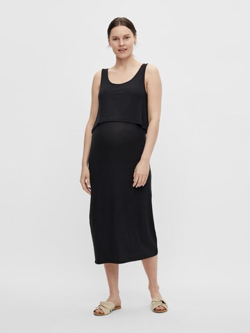 MAMALICIOUS Kleid 'Sanny' in Schwarz: predná strana